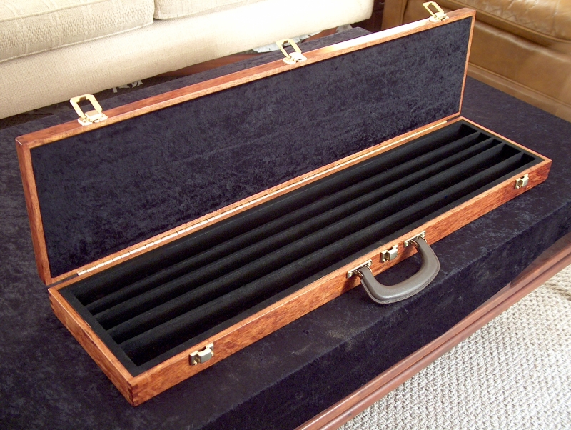 Quilted Maple Pool Cue Case   Cue Case 3 800 